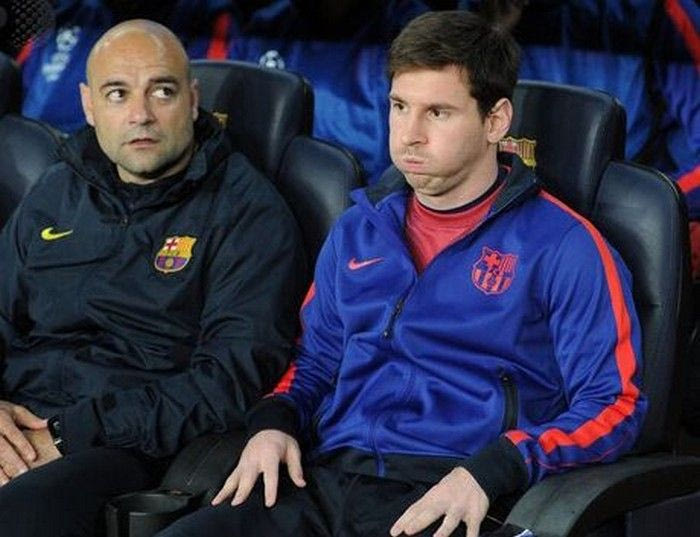 Σε αναμμένα κάρβουνα ο Μέσι