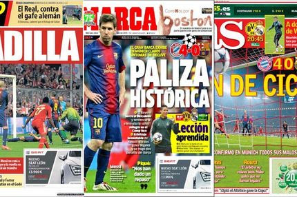 “Εφιάλτης”… ο διεθνής Τύπος για την ήττα της Μπάρτσα