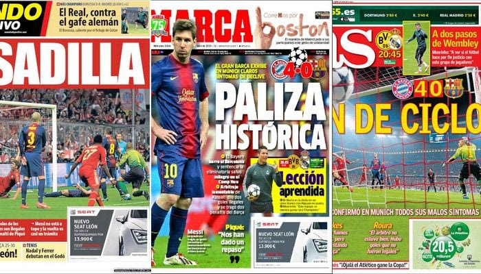 “Εφιάλτης”… ο διεθνής Τύπος για την ήττα της Μπάρτσα