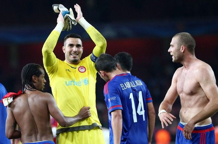 Τα γκολ του αγώνα Άρσεναλ-Ολυμπιακός