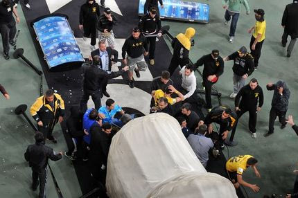 Όσα έγραψε για τη διακοπή ο Τριτσώνης στο φύλλο αγώνα