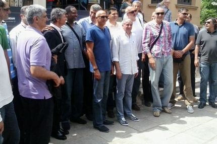 Η Εθνική Ελλάδας του 1987 στο γεύμα του Γκάλη