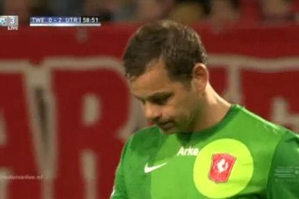 Ασυνήθιστη γκάφα γκολκίπερ