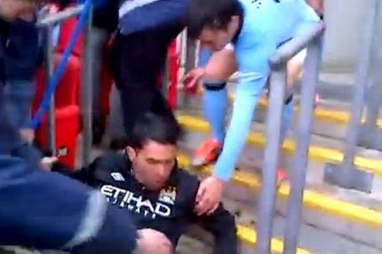 Έφαγε “τούμπα” ο Τέβες και ο βοηθός