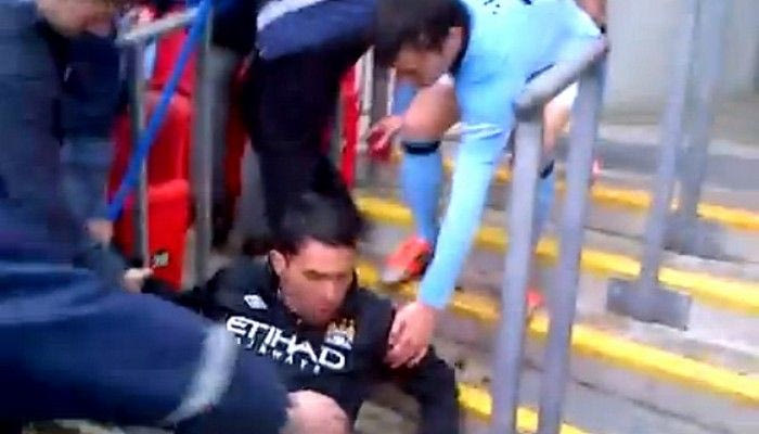 Έφαγε “τούμπα” ο Τέβες και ο βοηθός