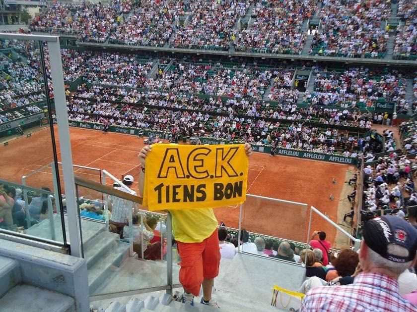 AEK και στο Ρολάν Γκαρός
