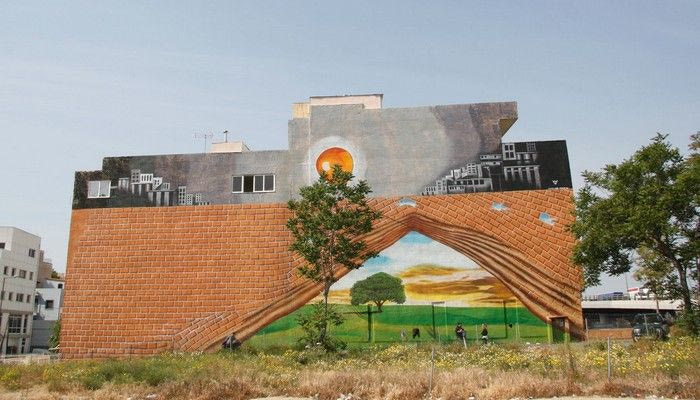 “Το Dewar’s big wall graffiti project ολοκληρώθηκε”