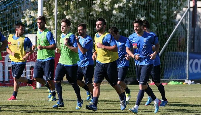 Live streaming: Η τελευταία προπόνηση της εθνικής ενόψει Λιθουανίας