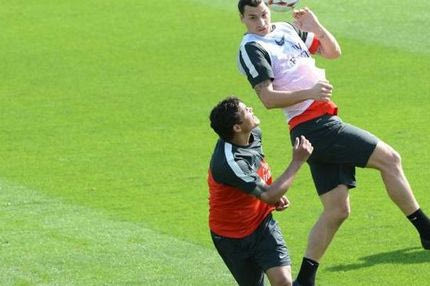 Μένουν Ιμπραχίμοβιτς και Σίλβα