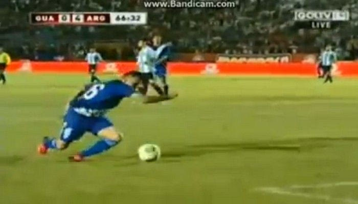 Γλίστρησε την κρίσιμη στιγμή