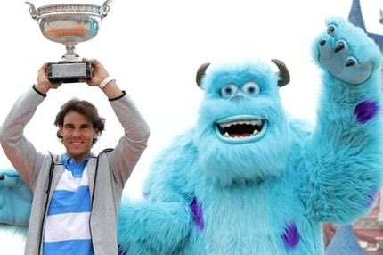 Ο Ναδάλ στη Ντίσνεϊλαντ