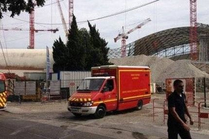 Καταπλακώθηκε εργάτης στα έργα του “Βελοντρόμ”