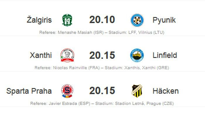 Ξανά στο site της UEFA το ματς της Ξάνθης