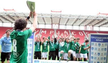 Πρωταθλητές μέσα στο Καραϊσκάκη οι Εφηβοι του Παναθηναϊκού