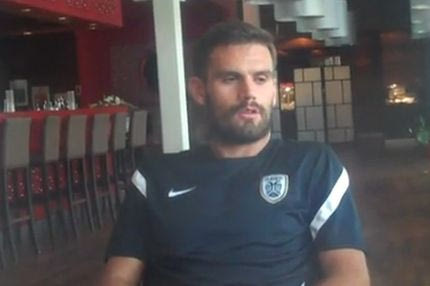 Τζιόλης: “Επέστρεψα στην Ελλάδα για συγκεκριμένους λόγους”