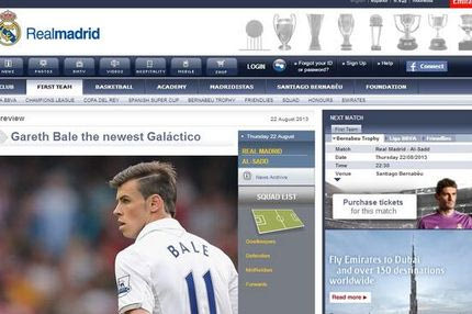 Ανακοίνωσε Μπέιλ από γκάφα η Ρεάλ Μαδρίτης