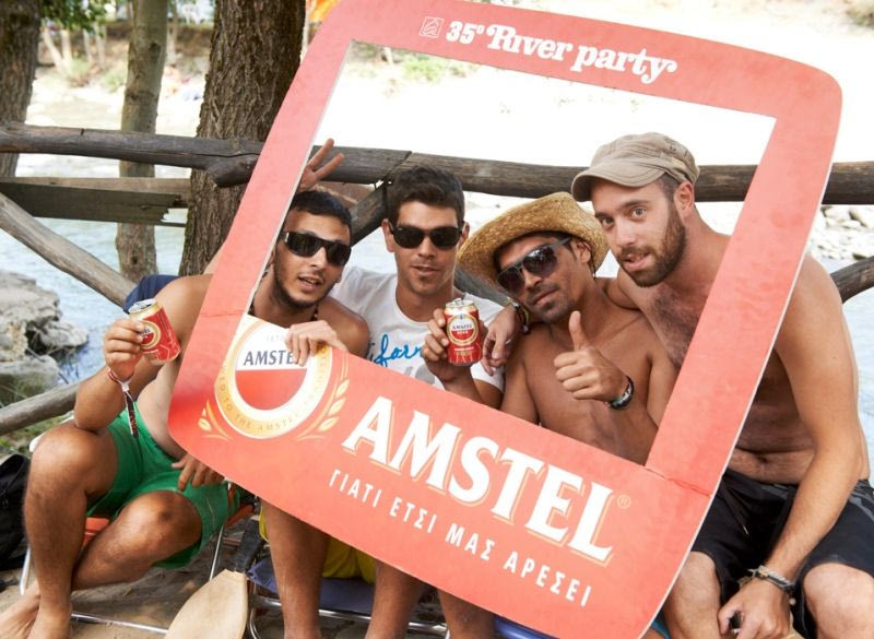 Amstel & River Party πάνε μαζί, έτσι μας αρέσει!