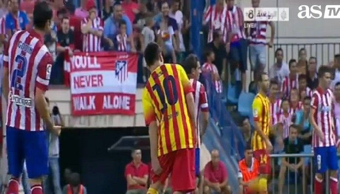 Η χειρονομία του Γκοδίν για τον τραυματισμό του Μέσι