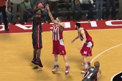 Miami Heat vs Ολυμπιακός στο ΝΒΑ 2K14