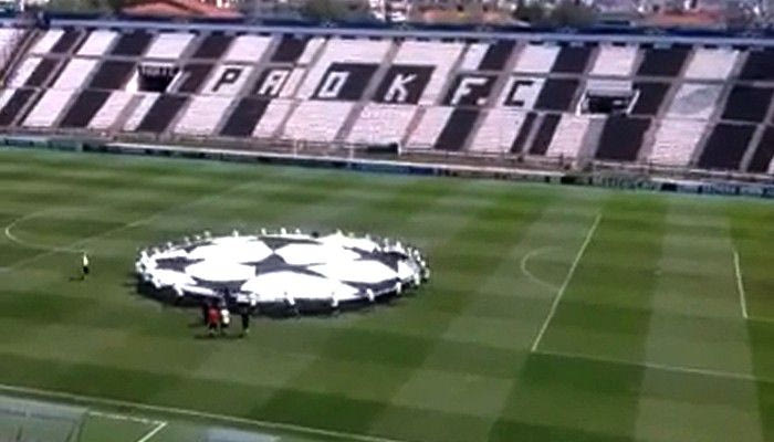 Πρόβα… σεντονιού στην Τούμπα!