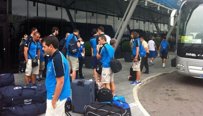 Έφτασε στη Λουμπλιάνα η Εθνική