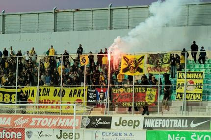 Επίθεση με μολότοφ στα λεωφορεία του Άρη