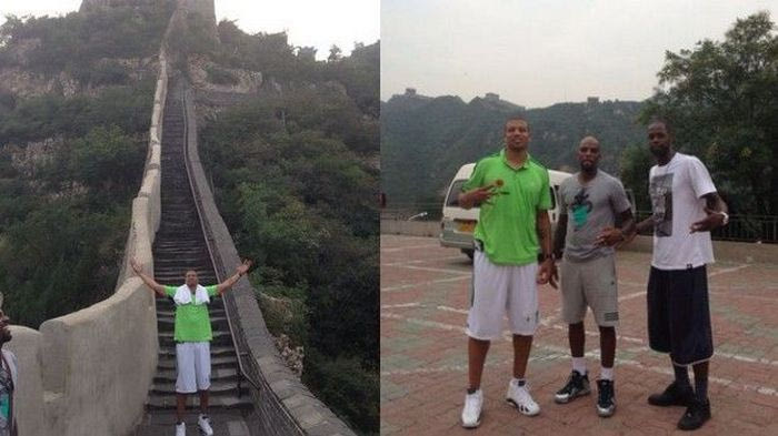 Ο Μπατίστ στο Σινικό Τείχος