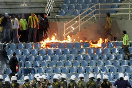 Ένταση στο Πανθεσσαλικό