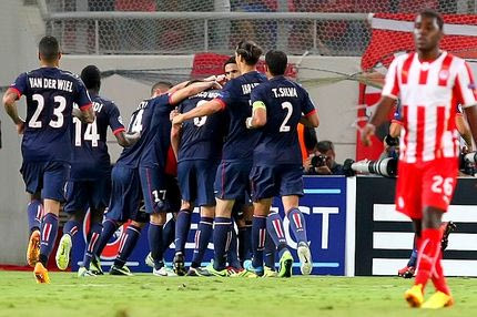 Ολυμπιακός-Παρί Σεν Ζερμέν 1-4