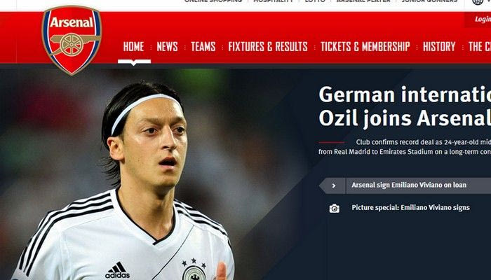 Ανακοίνωσε τον Εζίλ η Άρσεναλ