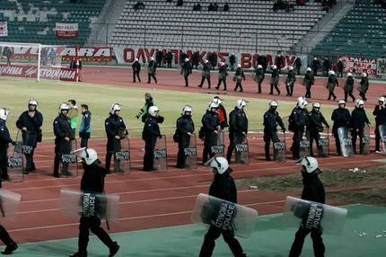 “Στοπ” στους φίλους του Άρη από την αστυνομία