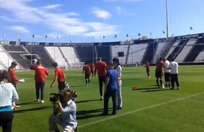 Η πρώτη… γνωριμία με την Τούμπα