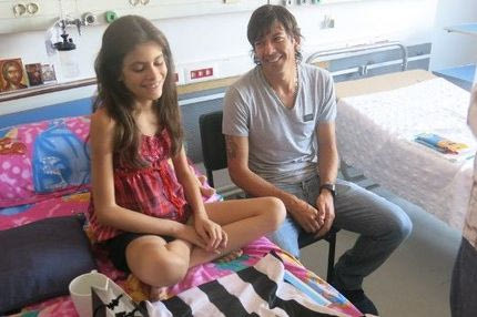 Η… χαρά που έδωσε ο Γκαρσία στην μικρή Θεοδώρα