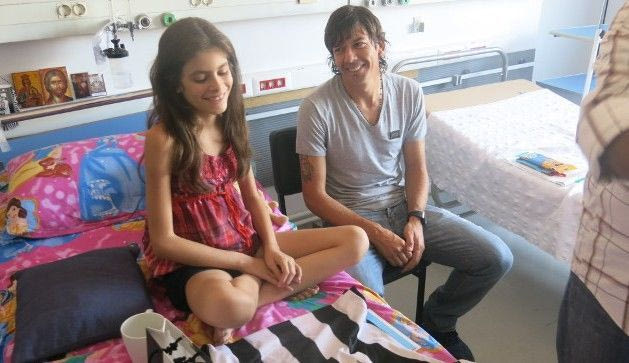 Η… χαρά που έδωσε ο Γκαρσία στην μικρή Θεοδώρα