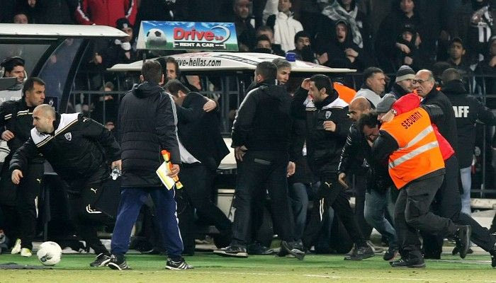 Ενταση έξω από την Τούμπα
