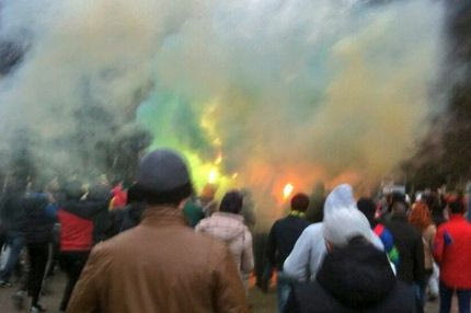 Ένταση στον αγώνα Άνζι-Τότεναμ