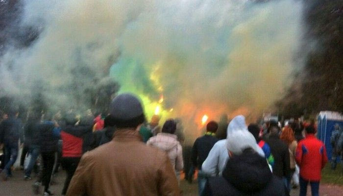 Ένταση στον αγώνα Άνζι-Τότεναμ