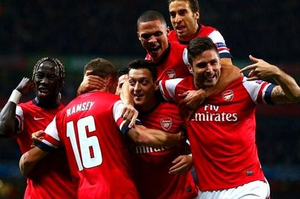 Κορυφή η Αρσεναλ, σεφτέ η Ντόρτμουντ