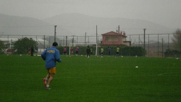 Με απουσίες και θεαματικές φάσεις η προπόνηση