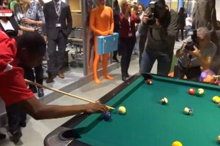 Σπανούλης, Πρίντεζης και Πέτγουεϊ παίζουν μπιλιάρδο