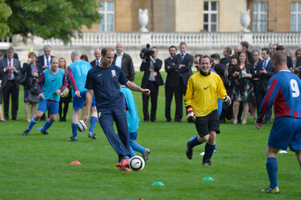 Μετατράπηκε σε γήπεδο το Μπάκιγχαμ