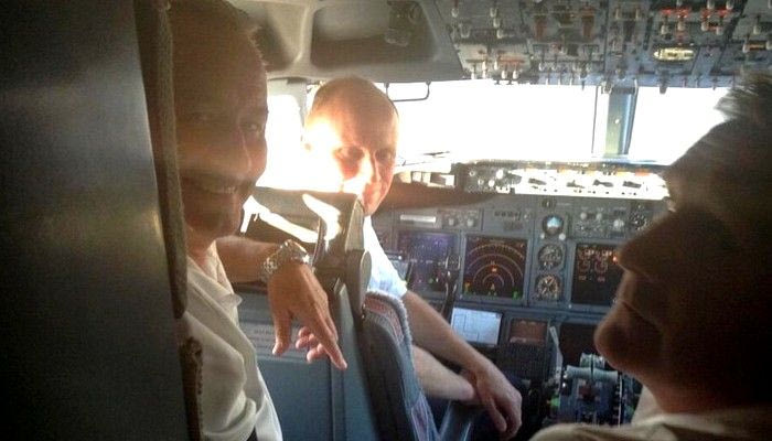 Με τον Στέφενς στο πιλοτήριο…