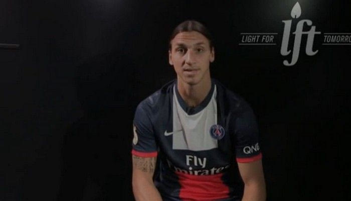 Η συγκινητική αφιέρωση του Ζλάταν Ιμπραχίμοβιτς