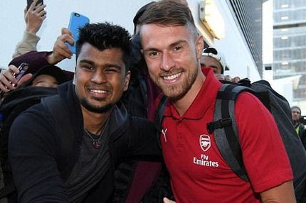 Ο Ράμσεϊ έσωσε οπαδό της Άρσεναλ που έπασχε από κατάθλιψη!