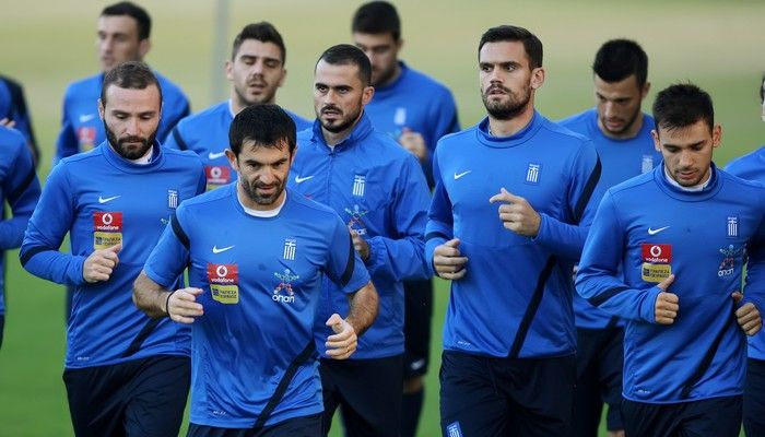 Η προπόνηση της Εθνικής (photos+video)