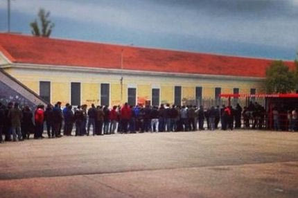 Ουρές για ένα εισιτήριο με Άντερλεχτ