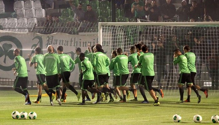 Η ανοικτή προπόνηση στη Λεωφόρο και το δια μικροφώνου μήνυμα του Αναστασίου