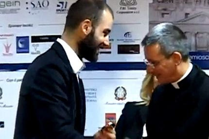 Η βράβευση του Σπανούλη