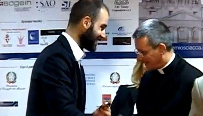 Η βράβευση του Σπανούλη