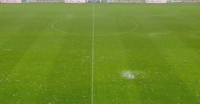 Χαλάζι στο Αγρίνιο